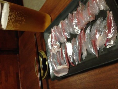 タチウオは爆風にて。。。